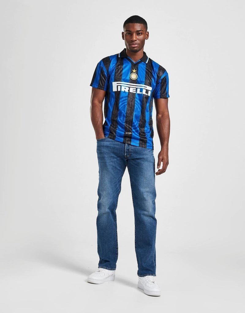 CAMISA RETRÔ INTER DE MILÃO 98' MASCULINA AZUL