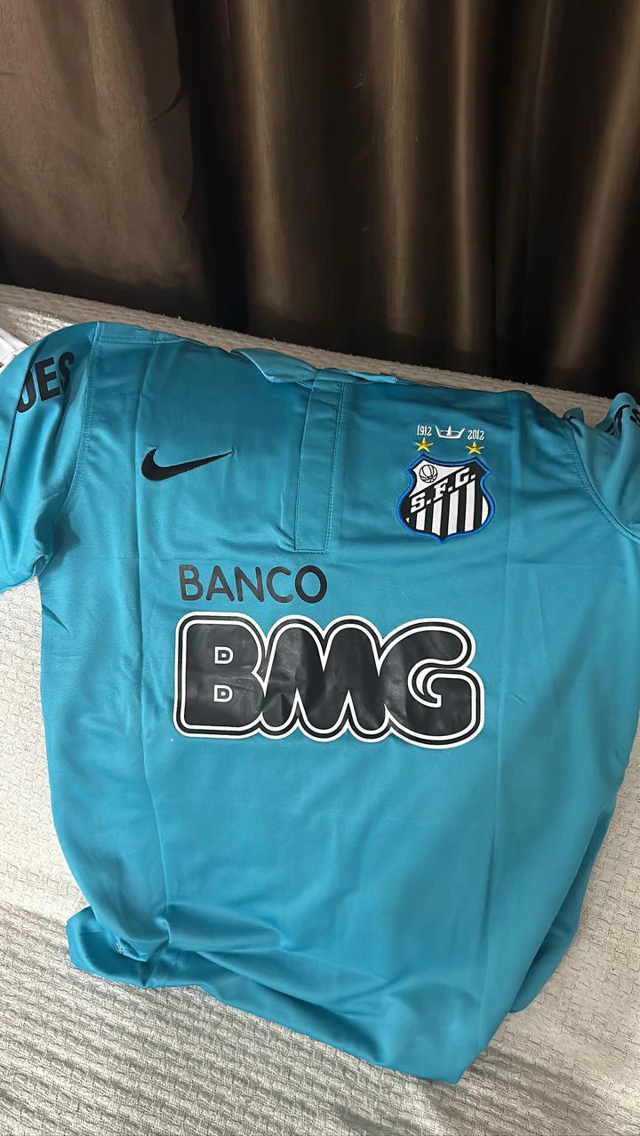 Camisa Santos Retrô Azul 2012