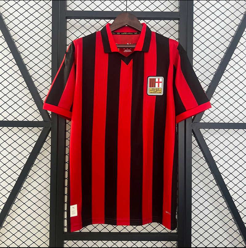 Camisa Milan Edição comemorativa 125º Aniversário 2025