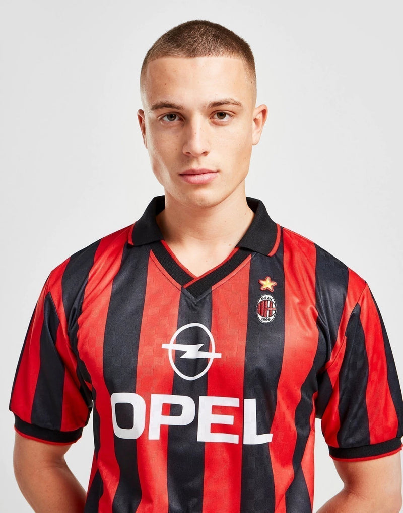 CAMISA RETRÔ MILAN FC 96' MASCULINA