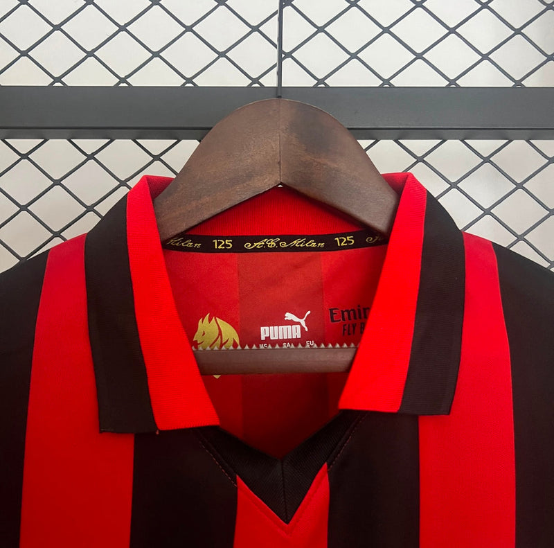 Camisa Milan Edição comemorativa 125º Aniversário 2025